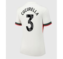 Chelsea Marc Cucurella #3 Koszulka Wyjazdowa damskie 2025-26 Krótki Rękaw